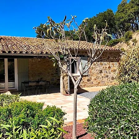 Les Aurochs Alojamento de Acomodação e Pequeno-almoço Grimaud